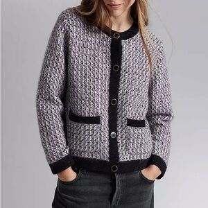& Other Stories Tweed Cardigan XS
